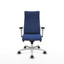 Piqueras Y Crespo Fauteuil Albacete, Mécanisme Synchro, Tissu Bleu marine