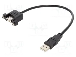 DELOCK Câble USB 2.0 A vers A 0,25m noir