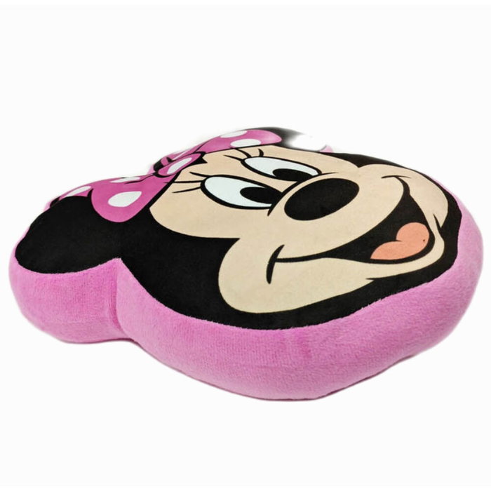 DISNEY Coussin 3D Minnie Taille 40x40cm - Coussin Décoratif