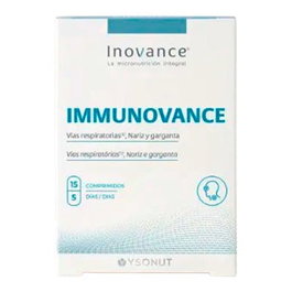 INOVANCE Immunovance 15 gélules - Complément alimentaire immunité Tomille, Echinacée, Propolis, Vitamine C et Zinc
