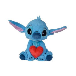 Smoby Peluche Stitch avec cœur 25 cm