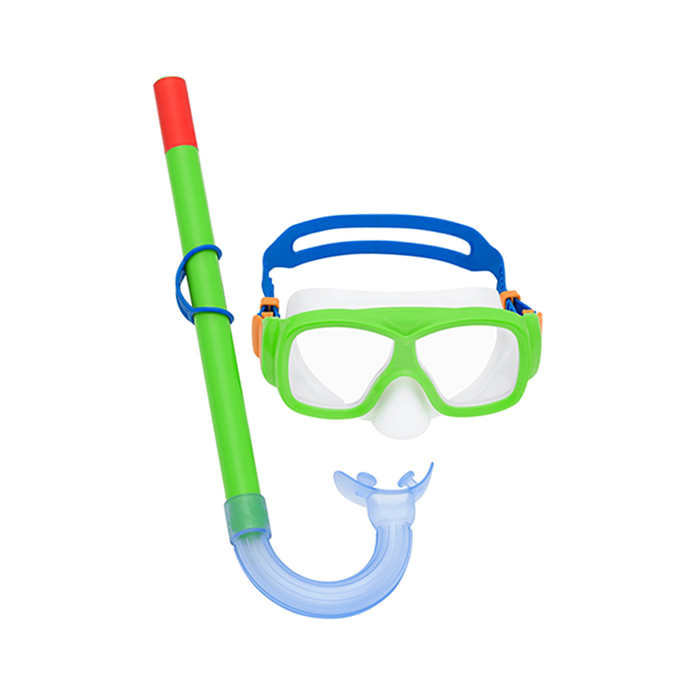 Bestway 24035 Masque et Tuba Junior pour Enfant +7 Ans avec Corselet Anatomique Couleur Assortie Piscine et Plage Bestway 24035 Masque et Tuba Junior pour Enfant +7 Ans avec Corselet Anatomique Couleur Assortie Piscine et Plage