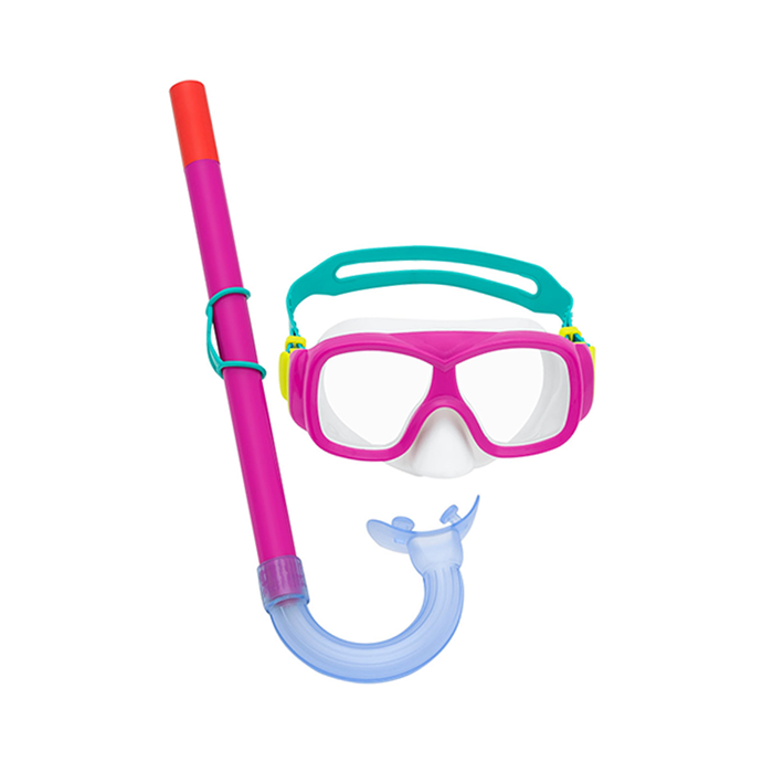 Bestway 24035 Masque et Tuba Junior pour Enfant +7 Ans avec Corselet Anatomique Couleur Assortie Piscine et Plage Bestway 24035 Masque et Tuba Junior pour Enfant +7 Ans avec Corselet Anatomique Couleur Assortie Piscine et Plage