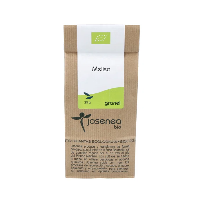JOSENEA Mélisse Sachet 25g - Infusion pour relaxation du système nerveux JOSENEA Mélisse Sachet 25g - Infusion pour relaxation du système nerveux