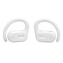 JBL Soundgear Sense - Casques Bluetooth intra-auriculaires True Wireless, autonomie 6h (24h avec boîtier), résistant à la poussière et éclaboussures IP54, 4 micros, couleur Blanc