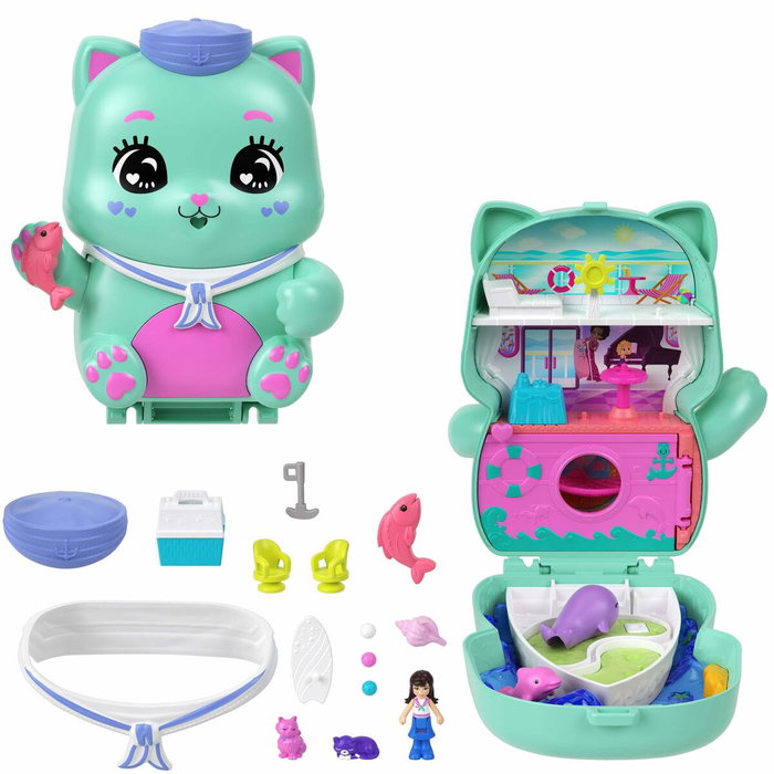 Polly Pocket Coffret Croisière du Chaton Polly Pocket Coffret Croisière du Chaton