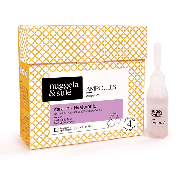 Nuggela & Sulé Ampoules Kératine Hyaluronique - 4 unités Nuggela & Sulé Ampoules Kératine Hyaluronique - 4 unités