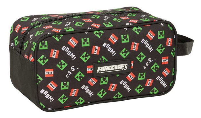 Safta Zapatillero Minecraft taille moyenne 29 x 15 x 14 cm pour enfants à partir de 3 ans