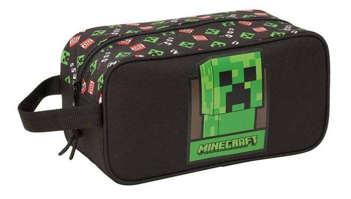 Safta Zapatillero Minecraft taille moyenne 29 x 15 x 14 cm pour enfants à partir de 3 ans