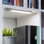 Emuca Luminaire LED Kaus rechargeable, L 240 mm, Anodisé mat