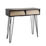 Vinthera Table d'appoint Moa Marron Gris