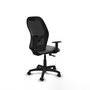 PIQUERAS Y CRESPO Chaise Alocén Synchro Gris Maille Noir