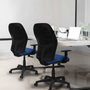 PIQUERAS Y CRESPO Chaise Alocén Synchro Gris Maille Noir