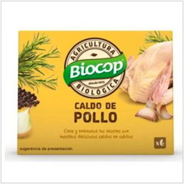 BIOCOP Bouillon de poulet BIO 6 cubes
