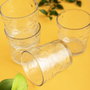 Quid Set de 6 Verres Bas Rombos en Verre Transparent 26 cL