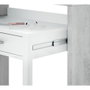 Bureau Forés Blanc 98,5 X 36 X 87,5 CM Métal MDF
