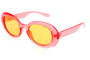 Polaroid PLD-6052-S-35J Lunettes de soleil Femme Rose et Orange