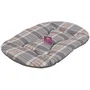 Tyrol - Coussin pour chien Toronto ovale 100x60x3 cm - Couchage confortable en mousse lavable pour grand chien, canapé ou cage