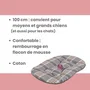 Tyrol - Coussin pour chien Toronto ovale 100x60x3 cm - Couchage confortable en mousse lavable pour grand chien, canapé ou cage