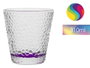 Vivalto Verre à Larme Transparent Coloré 310 ml 9x9x9 cm (Set de 36)