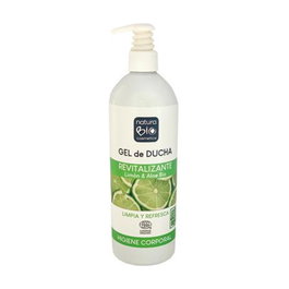 NaturaBIO Cosmetics Gel de Douche Revitalisant Citron & Aloe Bio 740 ml