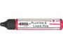 Kreul Pintura PUFFY pen y contornos PLUSTER & LINER PEN effet 3D rouge rubis 29ml
