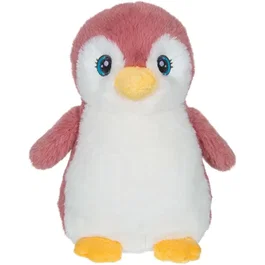 Gipsy Toys Peluche Pingouin Câlin rose - 18 cm