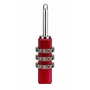 Abus 145/20 Cadenas à combinaison 3 chiffres, Aluminium rouge, Anse acier