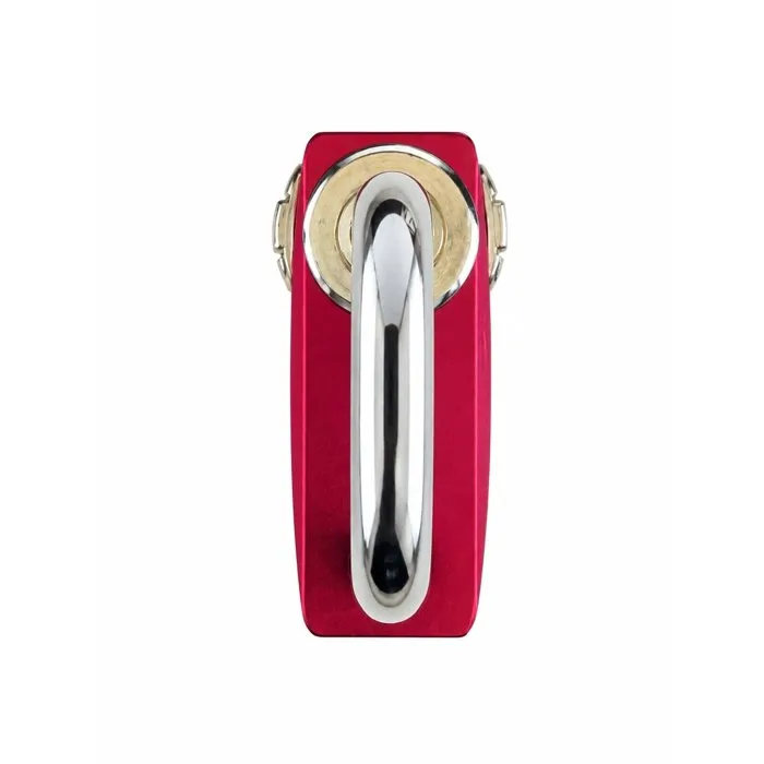 Abus 145/20 Cadenas à combinaison 3 chiffres, Aluminium rouge, Anse acier Abus 145/20 Cadenas à combinaison 3 chiffres, Aluminium rouge, Anse acier