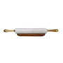 Rouleau à patisserie Home ESPRIT Métal Marbre Bois d'acacia 48 X 5 X 5 CM