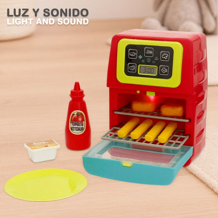 Friteuse jouet PlayGo 14 X 19,5 X 11 CM (4 Unités)