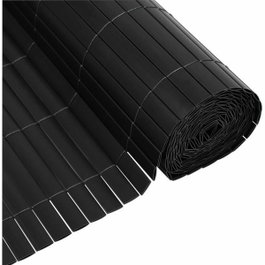 Nature Canisse PVC double face Anthracite 1 x 3 m