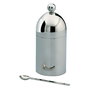 Alessi 90024 Aldo Rossi Sucrier en Acier Inoxydable 18/10 avec Cuillère - Design Italien