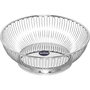 Alessi 826/24 Panier rond en fil d'acier inoxydable argenté 24cm