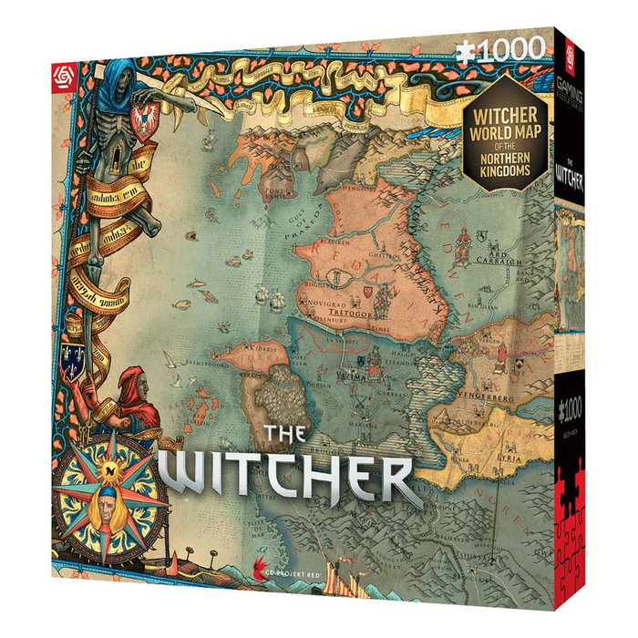 The Witcher 3 puzzle Gaming The Northern Kingdoms (1000 pièces) The Witcher 3 puzzle Gaming The Northern Kingdoms (1000 pièces)