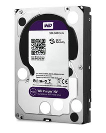 Western Digital WD Purple NV - Disque dur de surveillance 8 To, SATA 6 Gb/s, 3,5 pouces - Pour NVR et jusqu'à 64 caméras HD