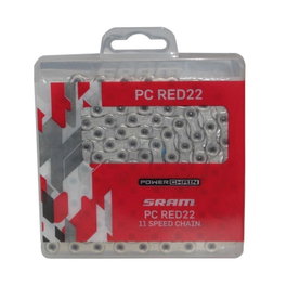 Sram Chaîne PC RED 22 Hollowpin 114 maillons 11V avec PowerLock
