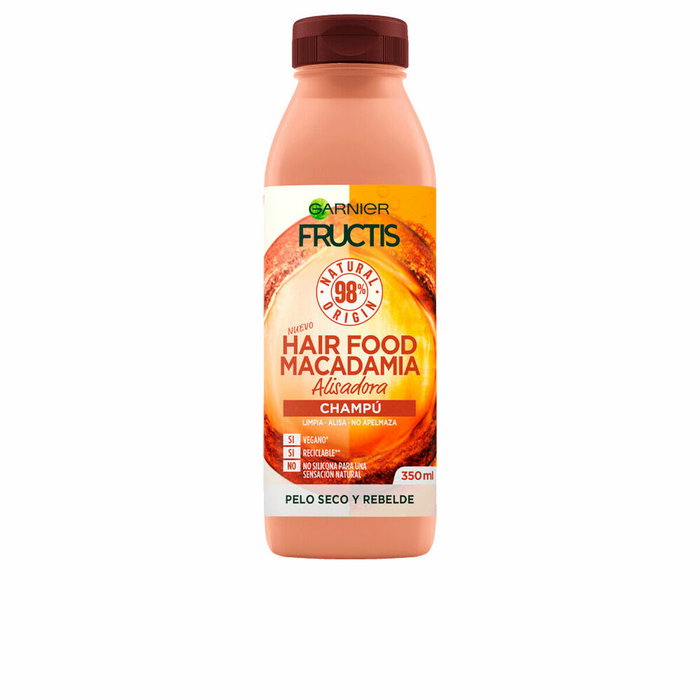 Garnier Fructis Hair Food Macadamia Shampoing Lissant 350 ml Garnier Fructis Hair Food Macadamia Shampoing Lissant 350 ml