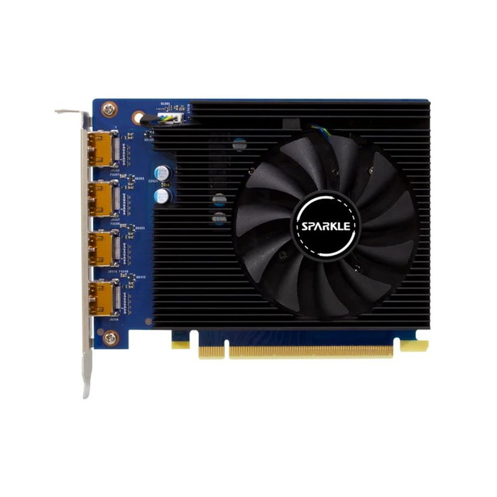 Sparkle Intel Arc A310 Omni View 4GB GDDR6 Carte Graphique 4 HDMI 2.0b 50W PCIe 4.0 x8 Sparkle Intel Arc A310 Omni View 4GB GDDR6 Carte Graphique 4 HDMI 2.0b 50W PCIe 4.0 x8