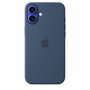 Apple iPhone 16 Plus - Coque en silicone compatible MagSafe - Denim