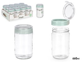 VIVALTO Bote Tapa 660ml Verde