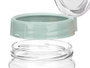 Vivalto Bocal avec couvercle vert 660 ml 9x15x9 cm (Set de 12)