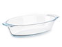 Vivalto Bandeja en verre borosilicate ovale avec anses 700 ml 23 x 5 x 13 cm (Set de 18)