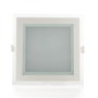 Greenice Spot LED encastrable carré 15 W, 1 500 lm, 6 000 K, Blanco Frío Skue: B19W88ZWS2