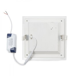 Greenice Foco Downlight LED 15W 1500Lm 6000K Carré Blanc Froid