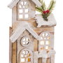 BigBuy Home Décoration lumineuse Naturel Église