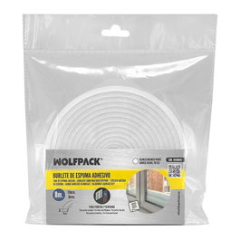 WOLFPACK LINEA PROFESIONAL Joint en mousse 8 m. x 6 mm. x 10 mm. blanc