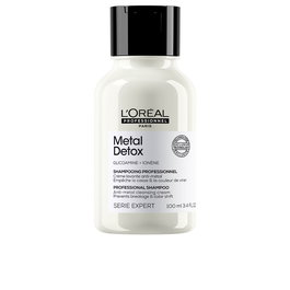 L'Oréal Professionnel Paris Shampoing METAL DETOX pour cheveux abîmés - Soin nettoyant anti-métaux pour coloration, balayage et décoloration - 100 ml