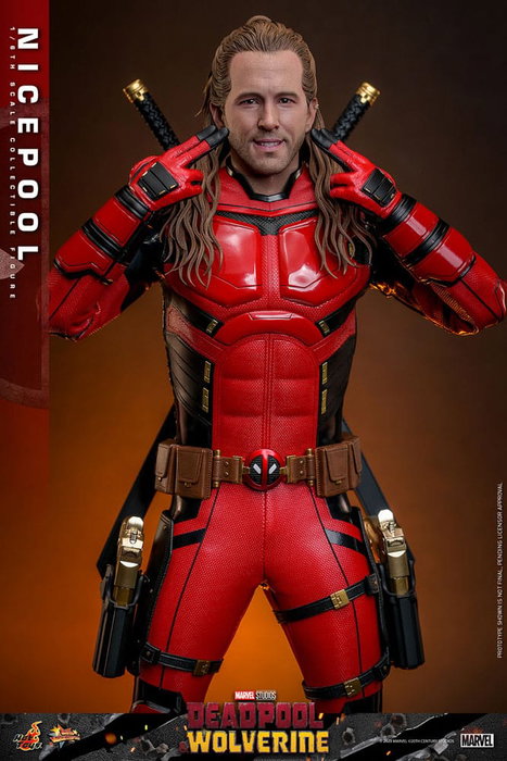 Hot Toys Figurine Movie Masterpiece 1/6 Nicepool Deadpool & Wolverine 30 cm Hot Toys Figurine Movie Masterpiece 1/6 Nicepool Deadpool & Wolverine 30 cm