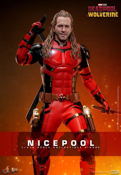 Hot Toys Figurine Movie Masterpiece 1/6 Nicepool Deadpool & Wolverine 30 cm Hot Toys Figurine Movie Masterpiece 1/6 Nicepool Deadpool & Wolverine 30 cm